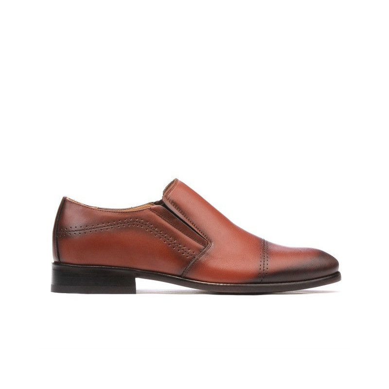 Elegantní pánské boty 877 koňak