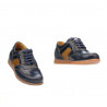 Dětské boty 164 indigo+hnědé