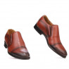 Elegantní pánské boty 877m koňak
