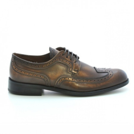 Elegantní pánské boty 799 a hnědé