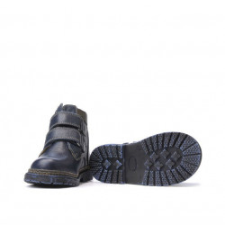 Dětské boty 37-1c indigo + měděná