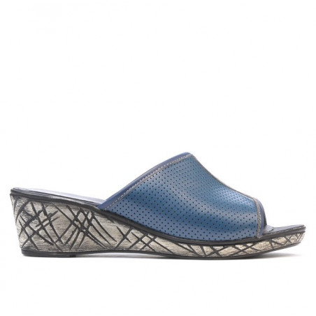 Dámské sandály 5004p indigo perforované