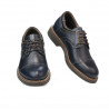 Elegantní boty pro teenagery 372 indigo+kafe