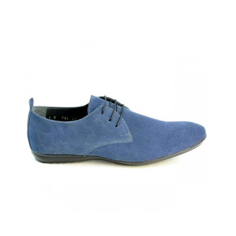 Pánská ležérní obuv 794 indigo velur