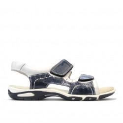 Dětské sandály 322 indigo+bílá