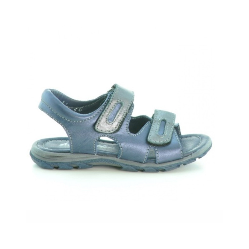 Dětské sandály 11c indigo+šedá