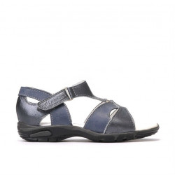 Dětské sandály 09c šedá+indigo