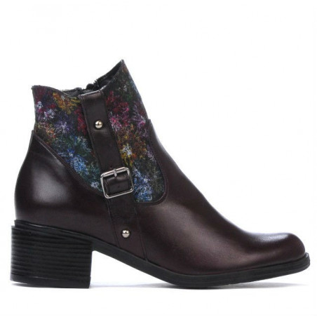 Dámské boty 3319 bordo pastel