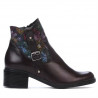 Dámské boty 3319 bordo pastel