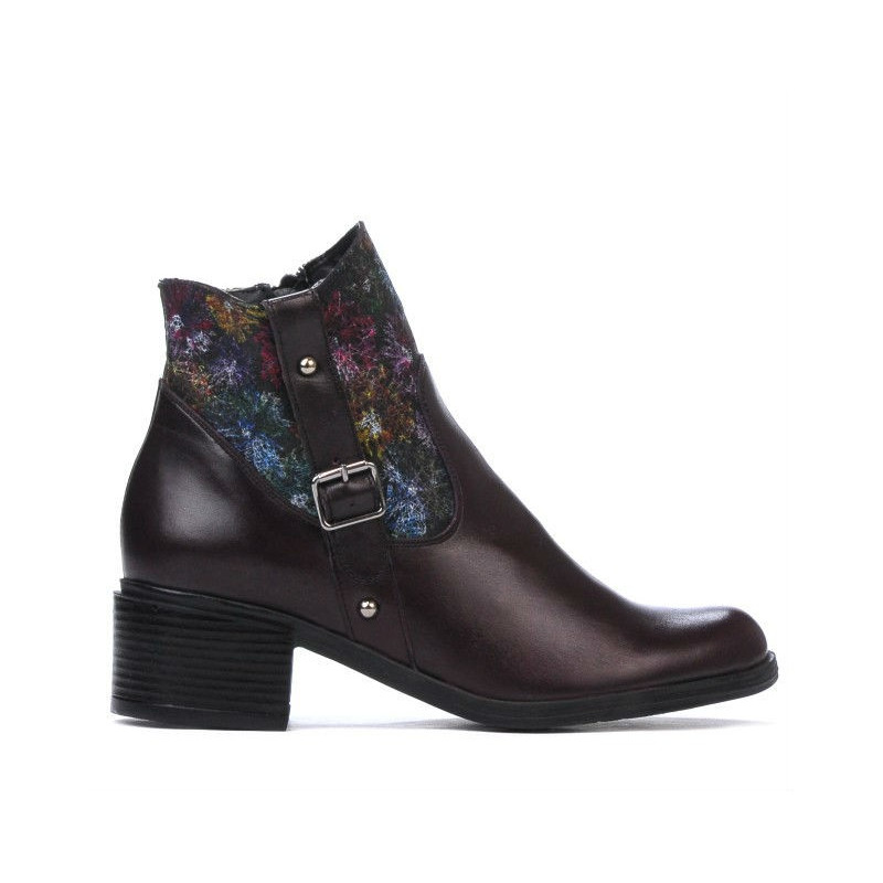 Dámské boty 3319 bordo pastel