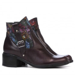 Dámské boty 3319 bordo pastel