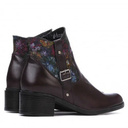 Dámské boty 3319 bordo pastel