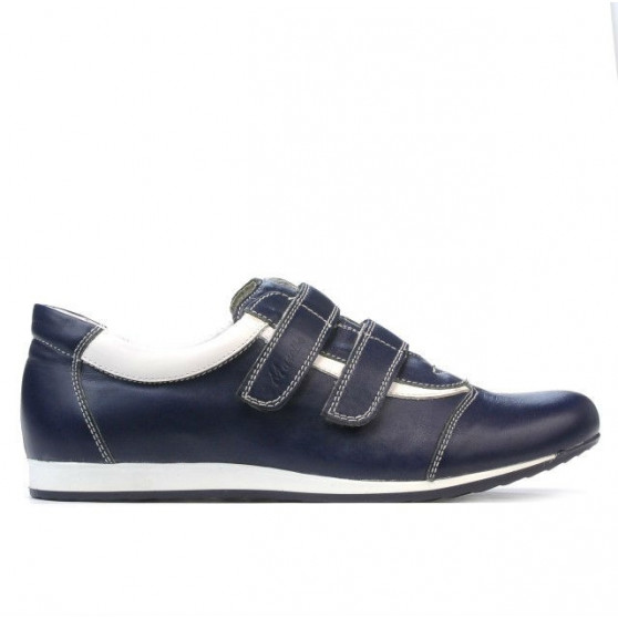 Dámské sportovní boty 194 indigo+bílá