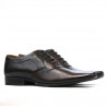 Elegantní pánské boty 798 v bordo