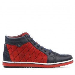 Dámské boty 3283 indigo+červená