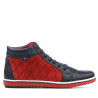 Dámské boty 3283 indigo+červená