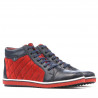 Dámské boty 3283 indigo+červená