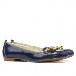 Dámské ležérní boty 639 lak indigo