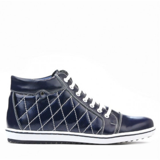 Dámské boty 3283 lak indigo
