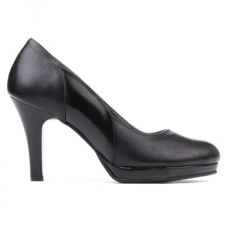 Elegantní dámské boty 1207 černá kombinace