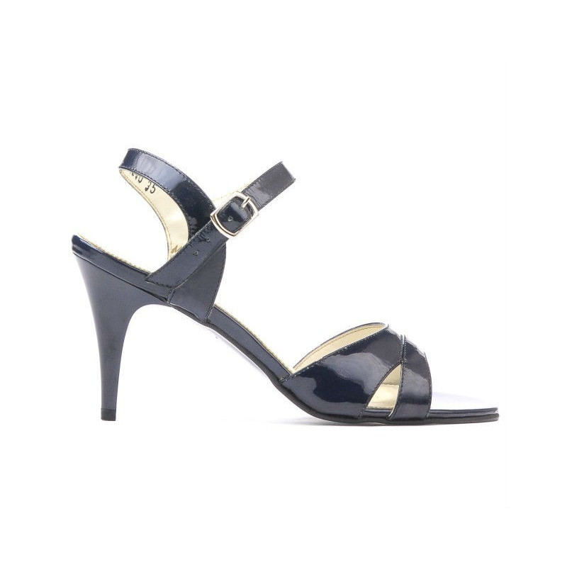 Dámské sandály 1240 lak indigo