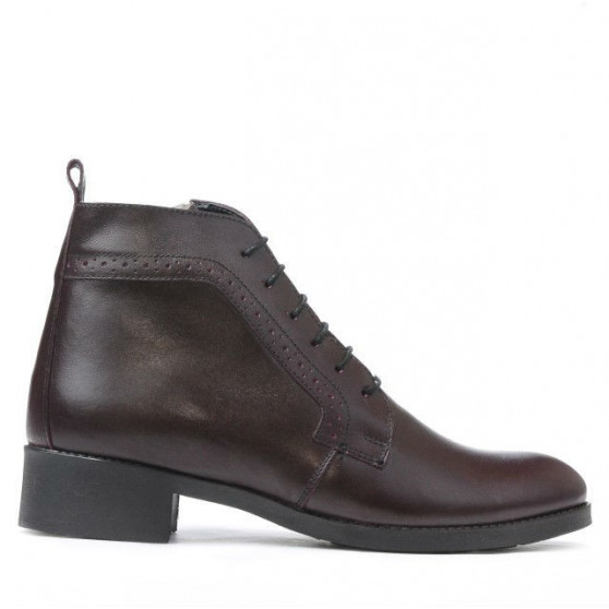 Dámské boty 3323 bordo