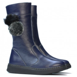 Dětské kozačky 3011 indigo