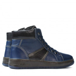 Pánské boty 4107 indigo+tdm
