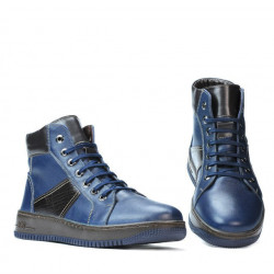 Pánské boty 4107 indigo+tdm