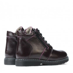 Dětské boty 3013 bordo