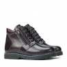 Dětské boty 3013 bordo
