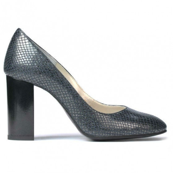 Elegantní dámské boty 1269 python indigo