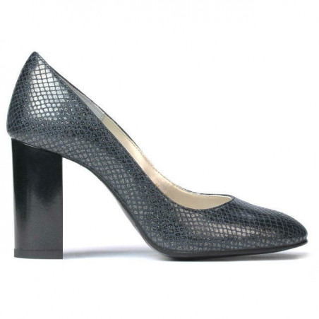 Elegantní dámské boty 1269 python indigo