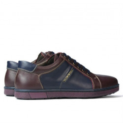 Pánské sportovní boty 849 bordo+indigo