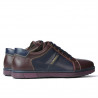 Pánské sportovní boty 849 bordo+indigo