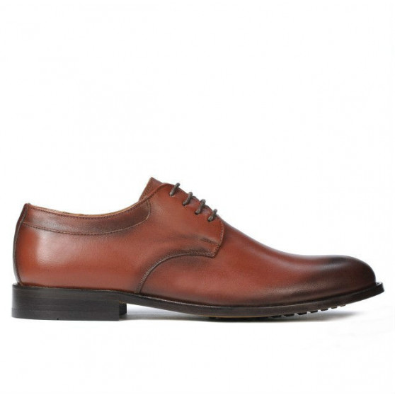Elegantní pánské boty 839 v koňaku
