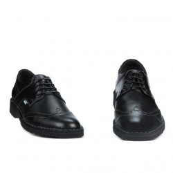 Pánské ležérní boty (velké velikosti) 7204m černé
