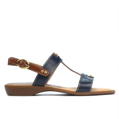 Dámské sandály 5048 indigo kombinace