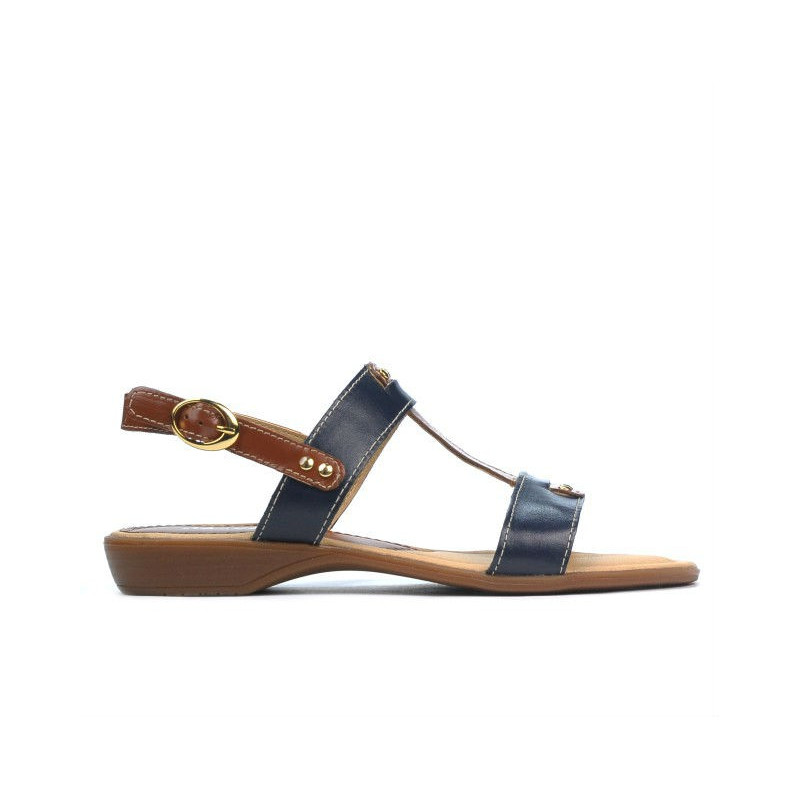 Dámské sandály 5048 indigo kombinace