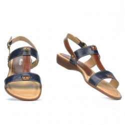 Dámské sandály 5048 indigo kombinace