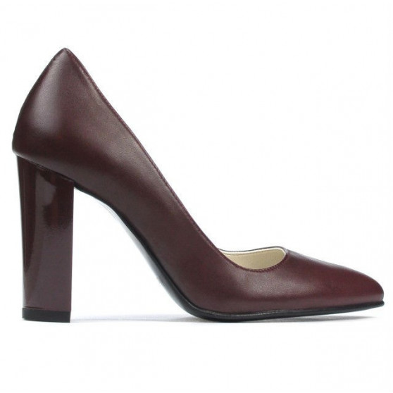 Elegantní dámské boty 1261 bordo