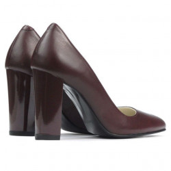 Elegantní dámské boty 1261 bordo