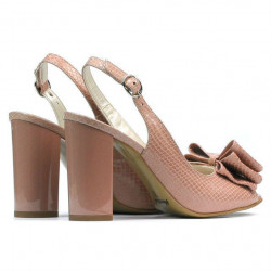 Dámské sandály 1256 python nude