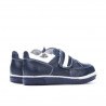 Batolecí boty 64c indigo+bílá
