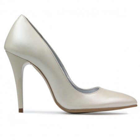 Elegantní dámské boty 1241 béžové