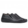 Dámské mokasíny (velké velikosti) 6000m černé