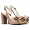 Dámské sandály 1256 python nude