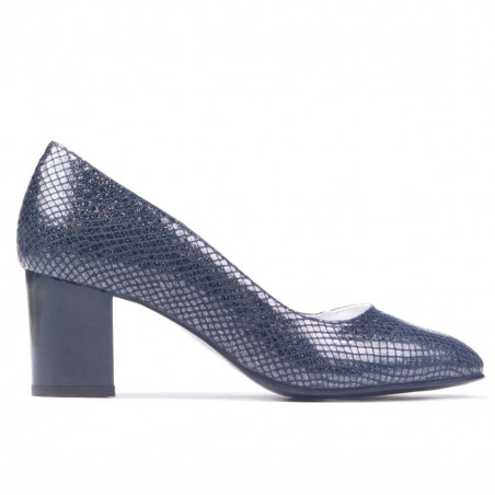 Elegantní dámské boty 1268 python indigo