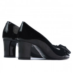 Elegantní dámské boty 1265-1 černý lak