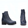 Dámské kotníkové boty 3322 indigo